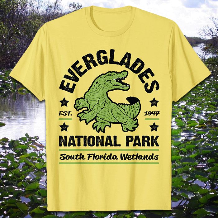  Florida Everglades Alligator Shirt Everglades National
